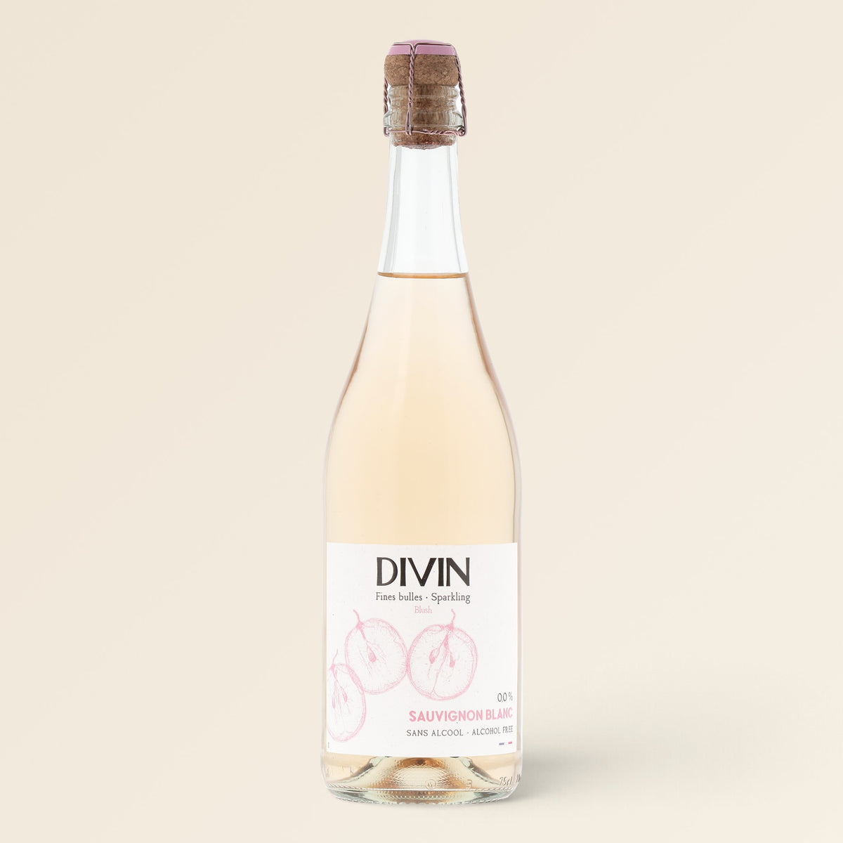 Divin Sauvignon Blanc 0,0% Sparkling Blush