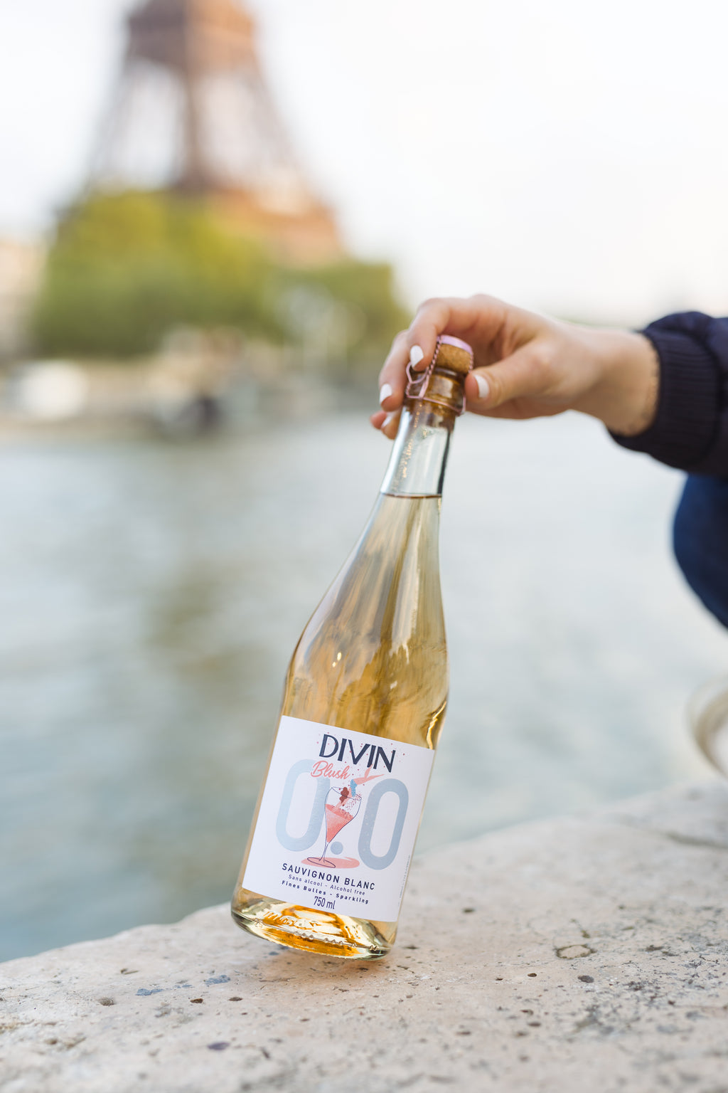 Divin Sauvignon Blanc 0,0% Sparkling Blush