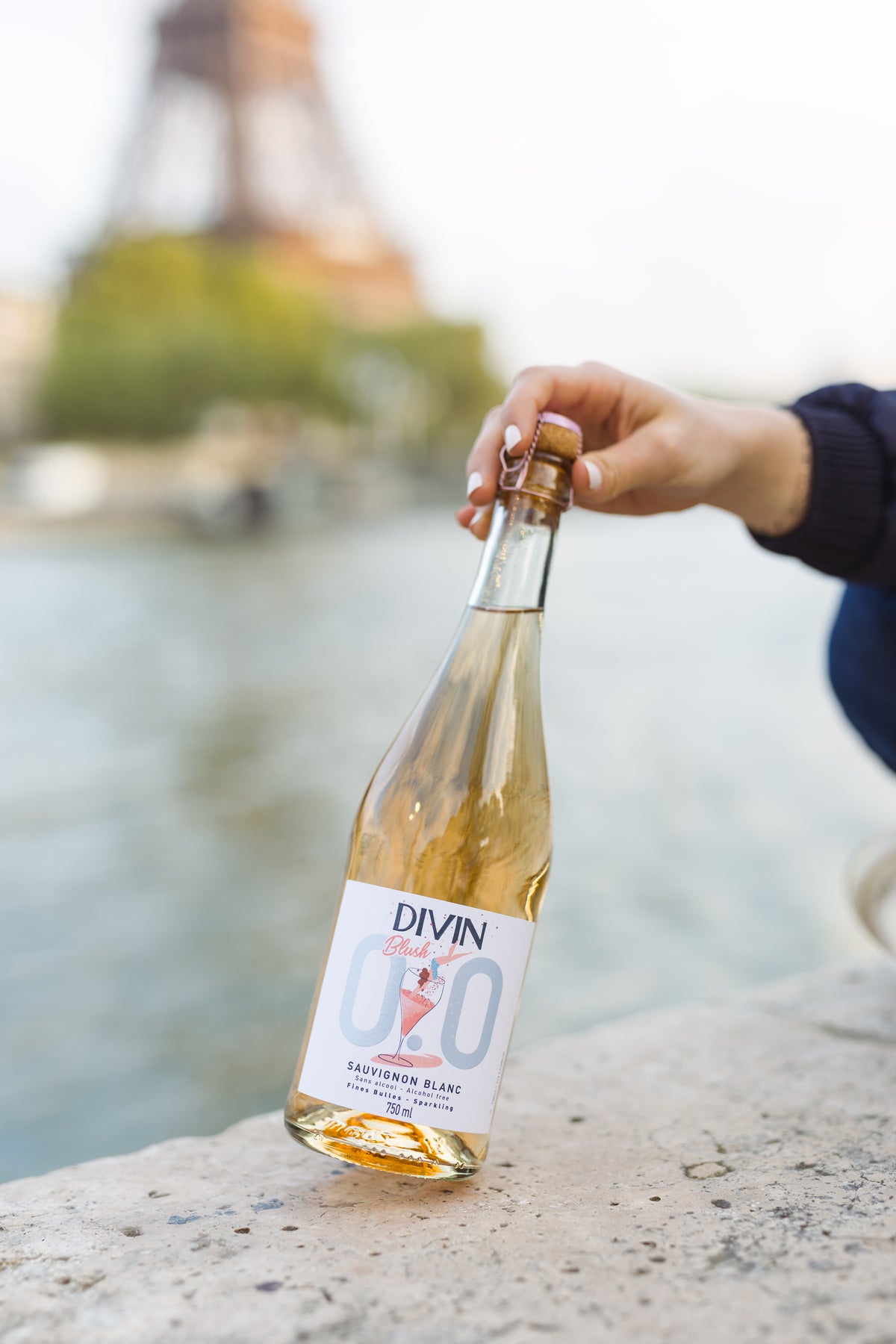 Divin Sauvignon Blanc 0,0% Sparkling Blush